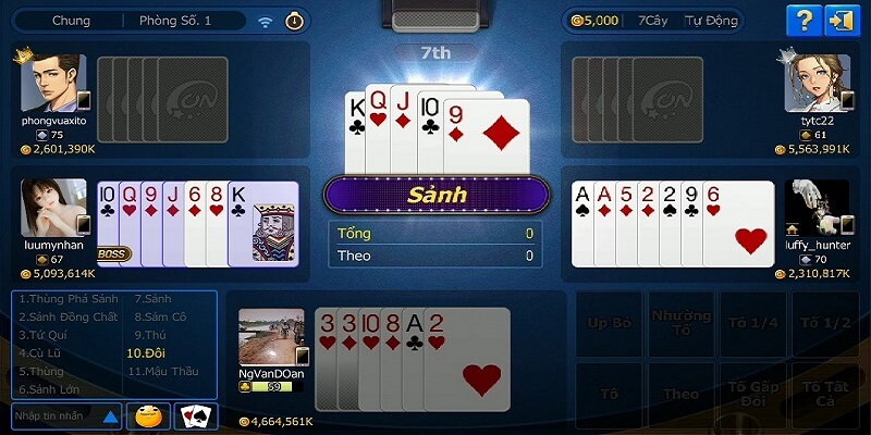 Nắm chắc cách chơi Xì Tố giúp bạn dễ dàng tìm kiếm cơ hội chiến thắng