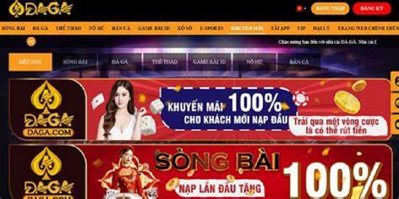 Daga mang đến cho người chơi cá cược những sản phẩm giải trí đỉnh cao