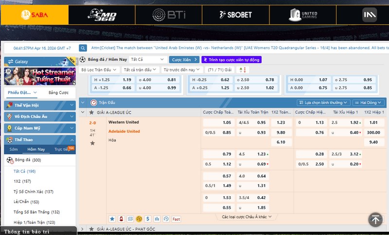Ví dụ dễ hiểu giúp bet thủ đọc kèo hoà dễ dàng