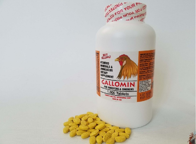 Thuốc đá gà Gallomin được sản xuất tại Mỹ, đảm bảo chất lượng và an toàn