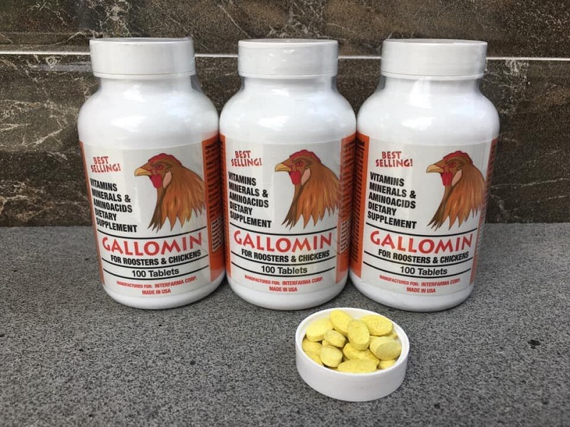 Gallomin dạng viên nén, tiện sử dụng